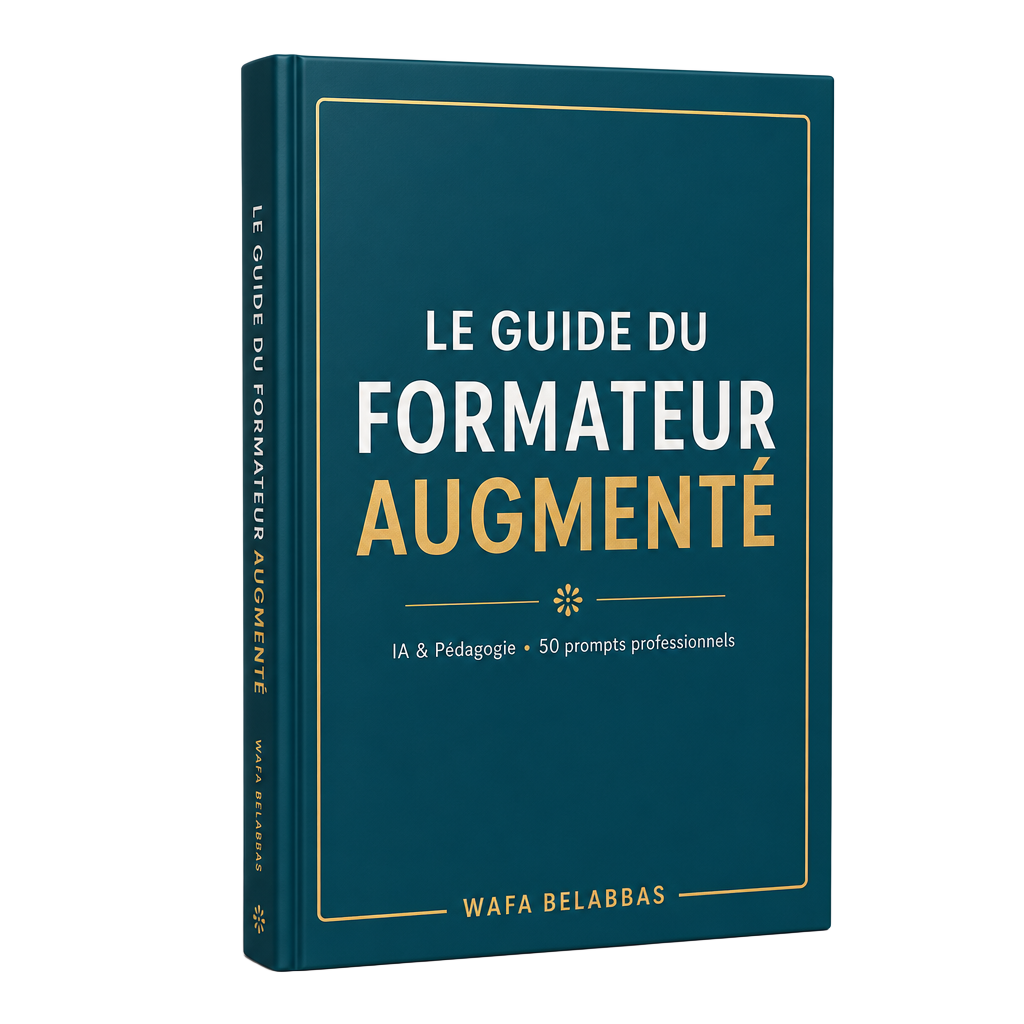 Mockup 3D du guide PDF Le Guide du Formateur Augmenté